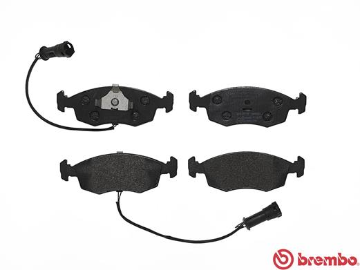 A.B.S. P 24 007 BREMBO Bremsbelagsatz, Scheibenbremse